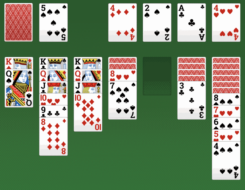 Solitaire jeu gratuit - Séquence