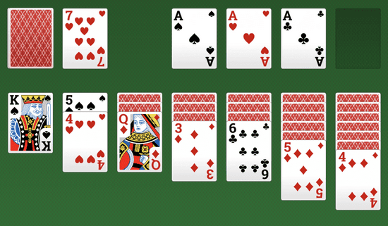 Solitaire sans téléchargement